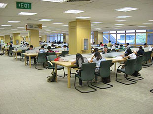 シンガポール国立大学の中央図書館